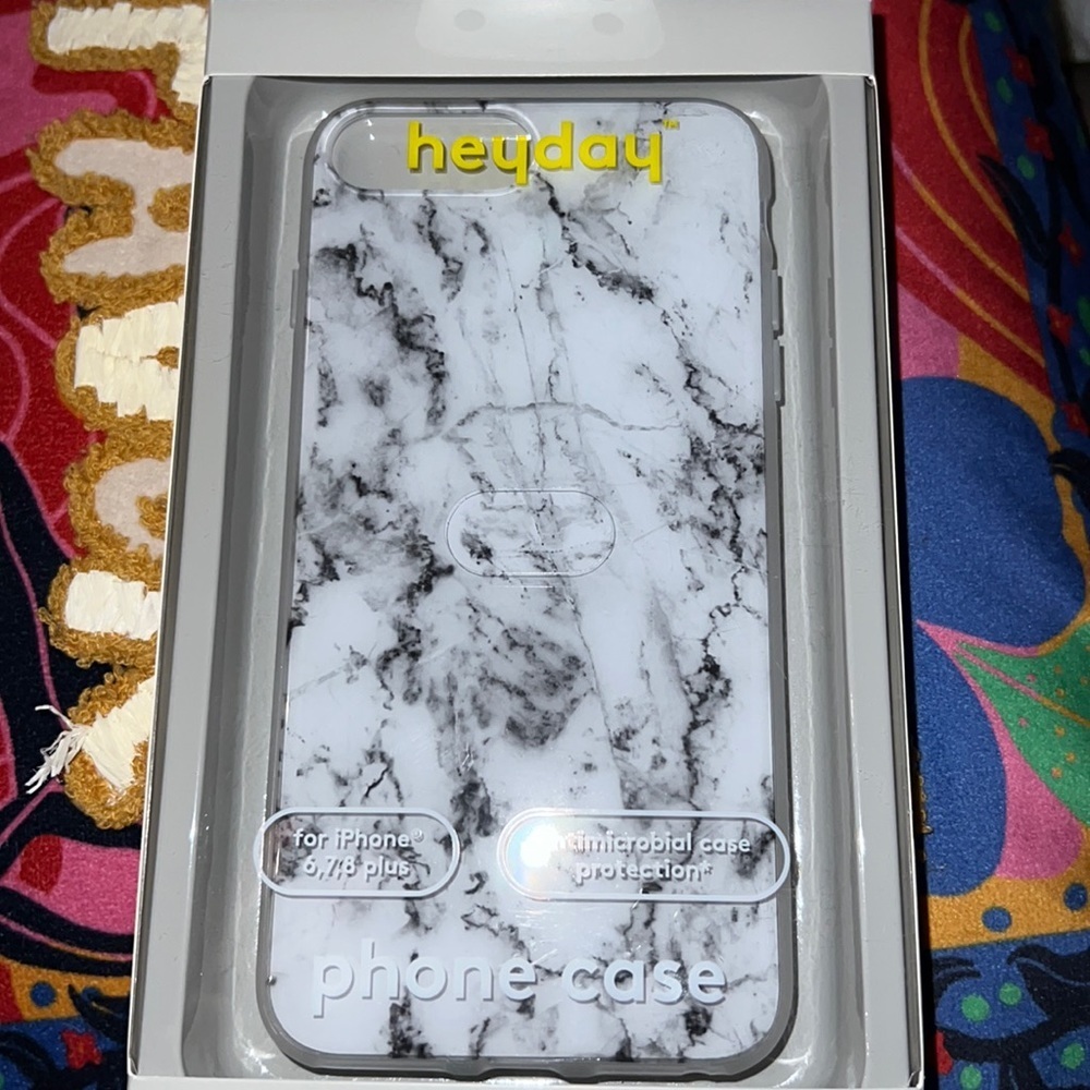 Heyday Apple iPhone Case White,grey Marble‎